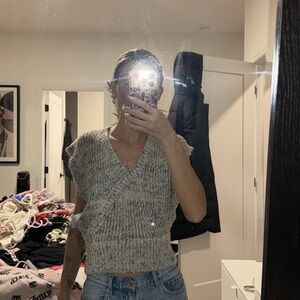 Lovely Day Multicolor V-Neck Sweater